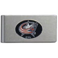 Columbus Blue Jackets® Brushed Metal Money Clip